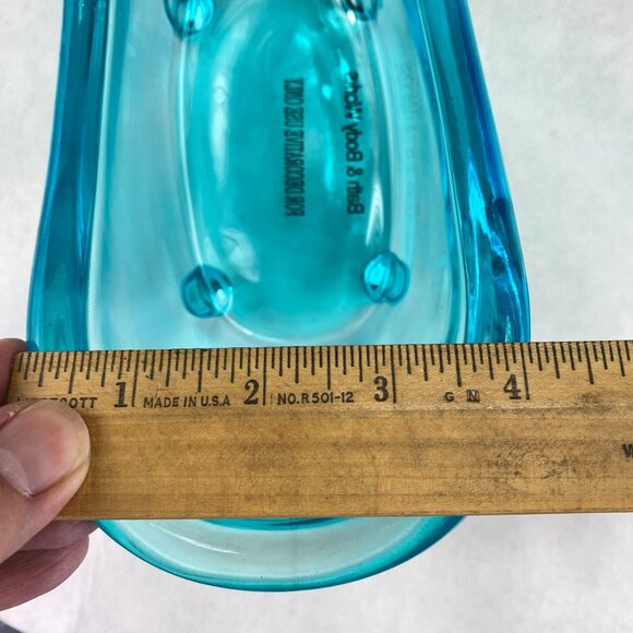 Bath and Body Works Aqua Glass Miniature Claw Foot Bath Tub - Picture 10 of 11